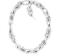 Gliederkette CALVIN KLEIN "CK STATEMENT LINKS", silber (edelstahlfarben), Halsketten, Damen, Edelstahl, L: 40,5 B: 12mm, Gliederkette, B:12mm (30083402-0) edelstahlfarben