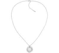 Calvin Klein Halskette mit Anhänger und Armreif für Damen Kollektion CK SPIRAL aus Edelstahl mit einem Charm