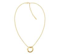 Calvin Klein Halskette für Damen PLAYFUL TWISTED RING Collection mit einem Charm aus Edelstahl - Erhältlich in Silber oder Gold