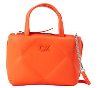 Calvin Klein Kurzgriff Tasche RE-Look Quilt Tote Mini flame