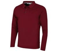 Calvin Klein Herren 2026 Langarm Campus Stretch Golf-Poloshirt