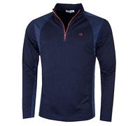 Calvin Klein Herren 2026 Micro Grid CK 1/2 Zip Mid Layer Baselayer