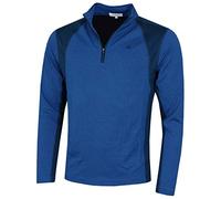 Calvin Klein Herren 2026 Micro Grid CK 1/2 Zip Mid Layer Baselayer