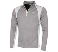 Calvin Klein Herren 2026 Micro Grid CK 1/2 Zip Mid Layer Baselayer