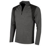 Calvin Klein Herren 2026 Micro Grid CK 1/2 Zip Mid Layer Baselayer