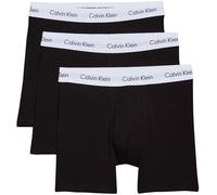 Calvin Klein Herren 3er Pack Boxershorts Briefs Boxer Brief Stretch, Schwarz (Black), M