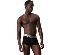 Calvin Klein Herren 3er Pack Boxershorts Low Rise Trunks Baumwolle mit Stretch, Shwarz (Black), M