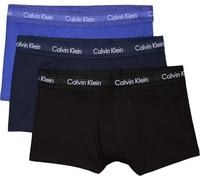 Calvin Klein Herren Trunks Low Rise 3er Pack – 95% Baumwolle/5% Elasthan – Mehrfarbig M