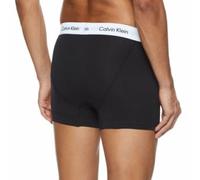 Calvin Klein Herren 3er Pack Boxershorts Low Rise Trunks Unterwäsche, Mehrfarbig (Black/White/Grey Heather), L