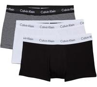 Calvin Klein Unterwäsche Boxershorts Low Rise Trunk (Baumwolle) mehrfarbig Stripes weiss/schwarz Herren - 3 Stück, Größe L