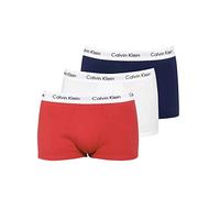 Calvin Klein Underwear 0000u2664g Boxershorts 3 Einheiten XS White / Red Ginger / Pyro Blue