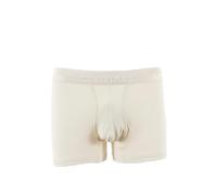 Calvin Klein Herren 3er Pack Boxershorts Trunks Baumwolle mit Stretch, Mehrfarbig (Vaporous Gry, Dark Olive, Blueberry), S