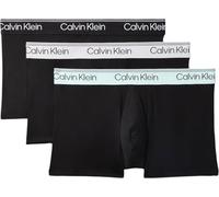 Calvin Klein Herren 3er Pack Boxershorts Trunks Low Rise mit Logobund, Schwarz (Black Bodies W/Black/Light Cast/Fe), 4XL