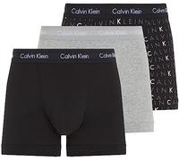 Calvin Klein Herren 3er Pack Boxershorts Trunks mit Logobund
