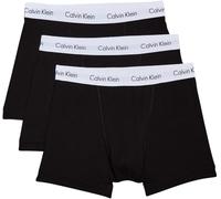 Calvin Klein Herren Boxershorts TRUNK U2664G – 3er Pack, ohne Eingriff, Mehrfarbig (Schwarz) S