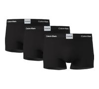 Calvin Klein Trunk Boxershorts schwarz/reinweiß (3er Pack) - S
