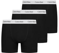 Calvin Klein Herren - 3er-Pack mittlere Taille Hüft-Shorts - Mehrfarbig (Schwarz 001), Gr. M