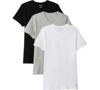 Calvin Klein 3er-pack Rundhalsshirt - Cotton Classics - Schwarz, Weiß, Grau S