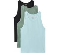 Calvin Klein Herren 3er Pack Tank Tops mit Rundhalsausschnitt, Mehrfarbig (Black W Sea Spray Emb, Sea Spray W), M