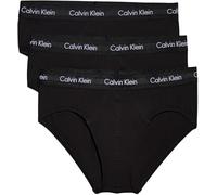 Calvin Klein Underwear Cadera Slips 3 Einheiten XL Black W. Black Wb