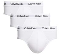 Calvin Klein Herren 3er Pack Unterhosen Hip Briefs Unterwäsche, Weiß (White), XL