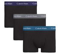 Calvin Klein Herren 3p Low Rise Trunk' Boxershorts, Schwarz (B-ASTRAL AURA/CORSAIR/GREY SMOKE SZM), Medium (3er Pack)