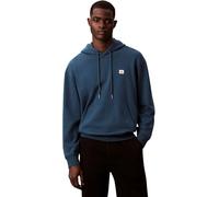 Calvin Klein Herren 400Gsm Terry Badge Hoodie Lv04Rc274G Sweatshirts, Blue (Navy Teal), L