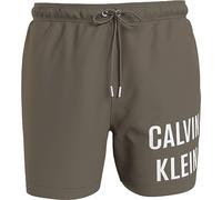 Calvin Klein Herren Badehose Lang, Braun (Nettle), L