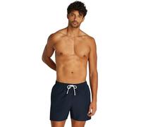 Calvin Klein Herren Badehose Medium Drawstring mit Logo, Blau (Dark Sapphire), S