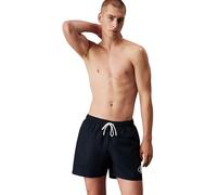 Calvin Klein Herren Badehose Medium Drawstring mit Logo, Blau (Dark Sapphire), XXL