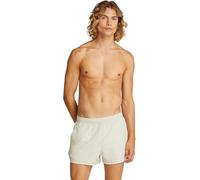 Calvin Klein Herren Badehose Short Runner mit Gummizug, Beige (Pelican), M
