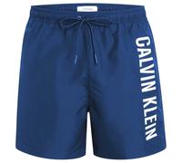Calvin Klein Herren Badeshorts Medium Drawstring mit Tunnelzug, Blau (Patch of Blue), M
