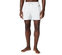 Calvin Klein Herren Badeshorts Medium Drawstring mit Tunnelzug, Grau (Silver Haze), L