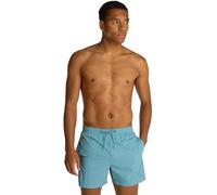 Calvin Klein Underwear Regular Fit Badeshorts mit Label-Stitching Modell 'DRAWSTRING' in Tuerkis, Größe XL
