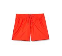Calvin Klein Herren Badeshorts Medium Drawstring Mittellang, Rot (Hot Heat), S