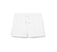 Calvin Klein Herren Badeshorts Medium Drawstring Mittellang, Weiß (Pvh Classic White), XL