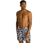Calvin Klein Medium Drawstring-print Badeslip L Ck Layered Floral Black Aop