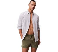 Calvin Klein Herren Badeshorts Short Drawstring mit Tunnelzug, Grün (Deep Lichen Green), S
