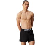 Calvin Klein Herren Badeshorts Short Waistband Kurz, Schwarz (Pvh Black), L