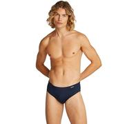 Calvin Klein Herren Badeslip Brief mit Logo-Badge, Blau (Dark Sapphire), M