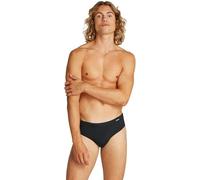 Calvin Klein Herren Badeslip Brief mit Logo-Badge, Schwarz (Pvh Black), M