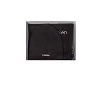 Calvin Klein Basic Wool Beanie + Scarf CK Black
