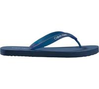 Calvin Klein Herren Beach Thong Slide HM0HM02105 Flip-Flops, Schwarz (Ck Navy), Größe 45
