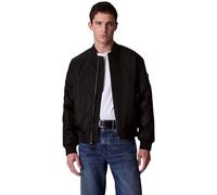 Calvin Klein Herren Bomberjacke Hero mit Reißverschluss, Schwarz (Black), M