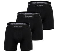Calvin Klein Brief Logo Boxershorts pechschwarz (3er-Pack) - S
