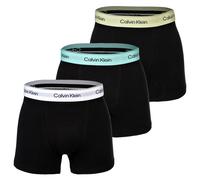 Calvin Klein Herren Boxershorts, 3er Pack - Relaxed Trunk, Icon Stretch, Logobund M Mehrfarbig