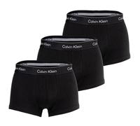 Calvin Klein Herren Boxershorts, 3er Pack - Trunks, Icon Stretch, Logobund Schwarz 4XL
