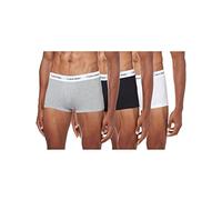 Calvin Klein Low Boxershorts grau/weiß/schwarz(3er-Pack) - M