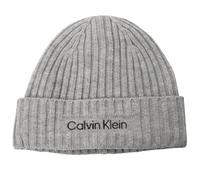 Calvin Klein Golf Mütze Boyland Knitted, silber/hellgrau