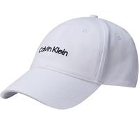 Calvin Klein Herren Cap Embroidery aus Baumwolle, Mehrfarbig (Bright White/ Black), Einheitsgröße